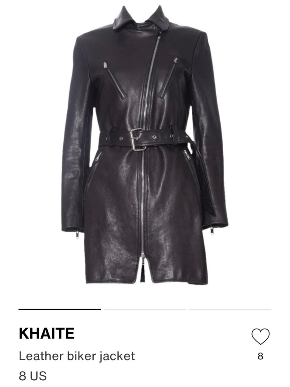 Khaite Leather Jacket